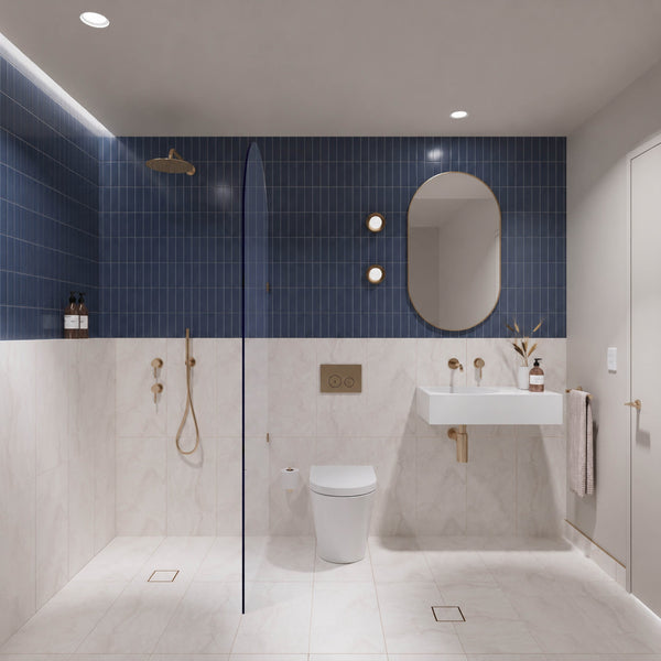 Harbour Sky Bathroom Design | Coastal Renovation Pack